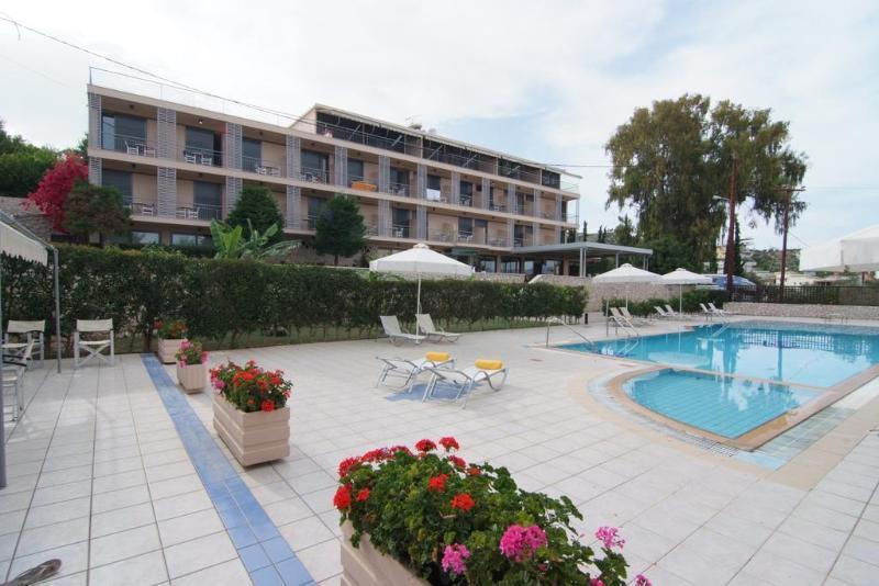 Apollon Hotel Tolón Buitenkant foto